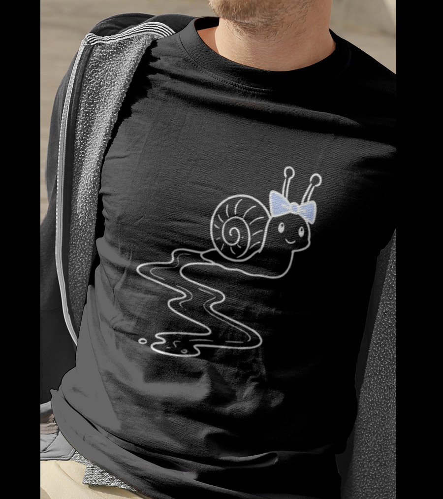 The Righteous Gemstones Cute Snail Trails With Bow T-Shirt