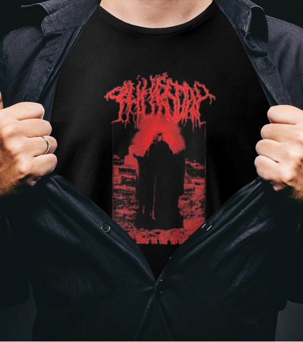 Thursday A Hole In The World Grim Reaper Red Aura Graphic T-Shirt