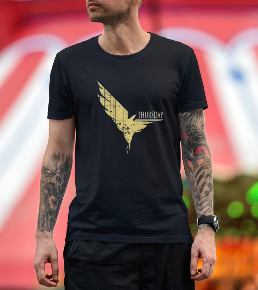 Thursday Superdove Bird Icon with Text T-Shirt