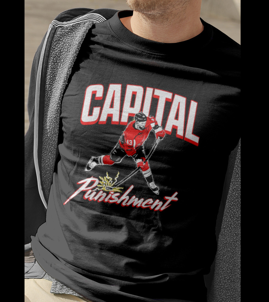 Tom Wilson Capital Punishment Washington Capitals Hockey T-Shirt
