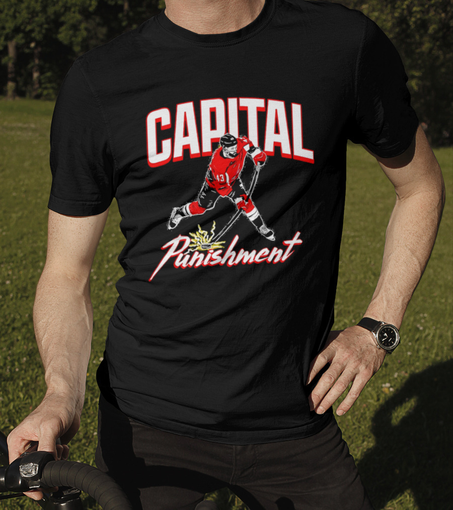 Tom Wilson Capital Punishment Washington Capitals Hockey T-Shirt
