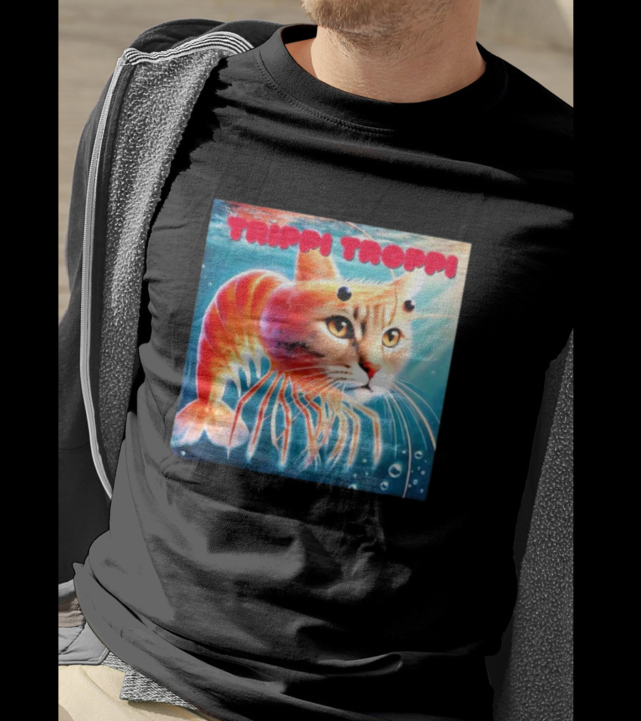 Trippi Troppi Cat Shrimp Hybrid T-Shirt