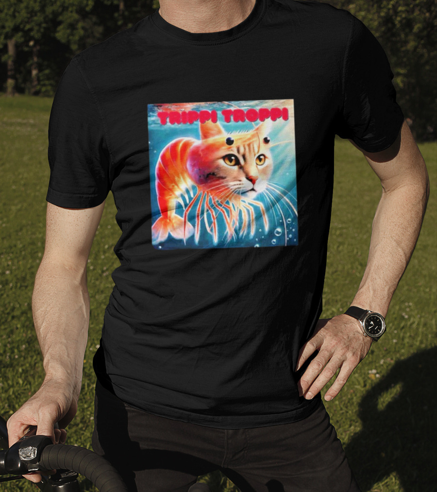 Trippi Troppi Cat Shrimp Hybrid T-Shirt