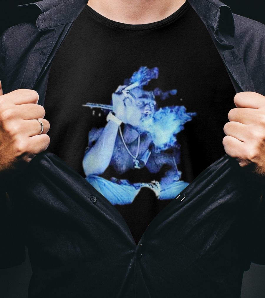 Tupac Shakur 2Pac Remember Me Smoke Album Cover Imagery T-Shirt