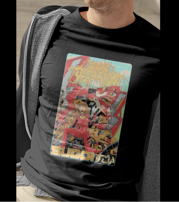 Within Destruction Asuka Sugoi スゴイ Anime Robot Adventure T-Shirt