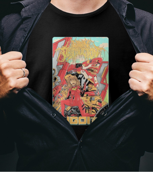 Within Destruction Asuka Sugoi スゴイ Anime Robot Adventure T-Shirt