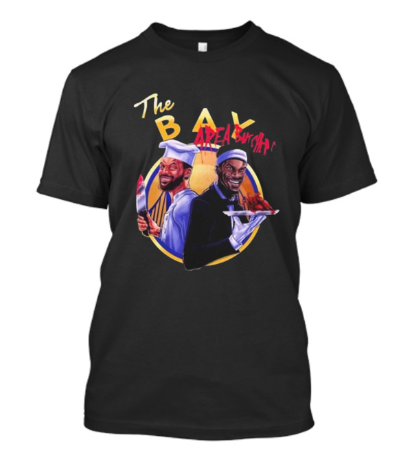 Stephen Curry The Bay Area Butchers Basketball Chef Theme T-Shirt