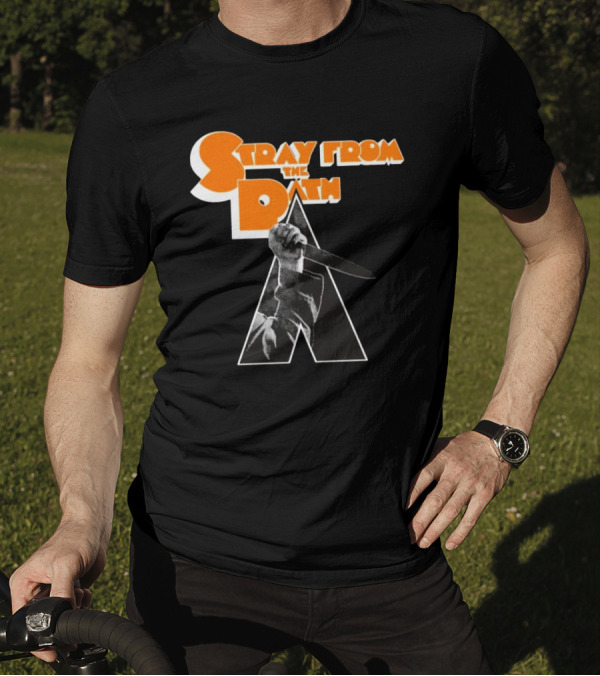 Stray From The Path Work Knife Hand Graphic T-Shirt