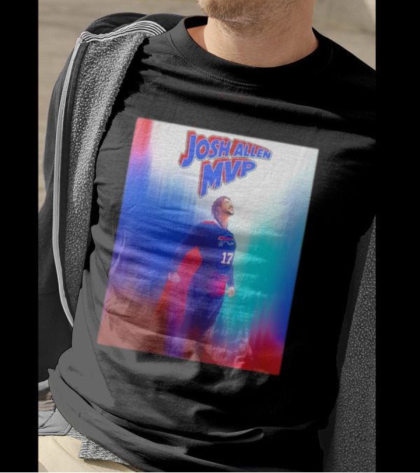 Josh Allen MVP Superman Buffalo Bills 17 T-Shirt