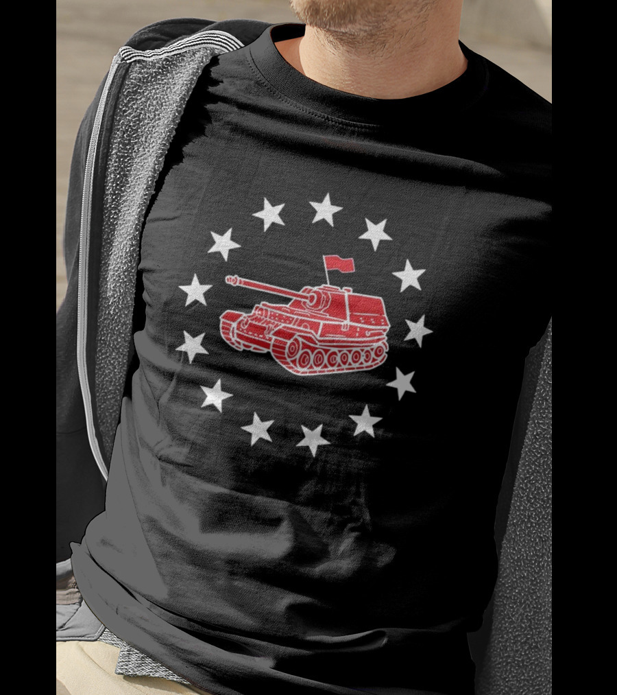 Tank For Flagg 2025 Red Tank And Stars T-Shirt