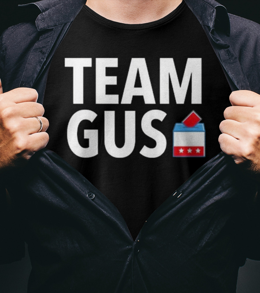 Team Gus Voting Box Stars T-Shirt