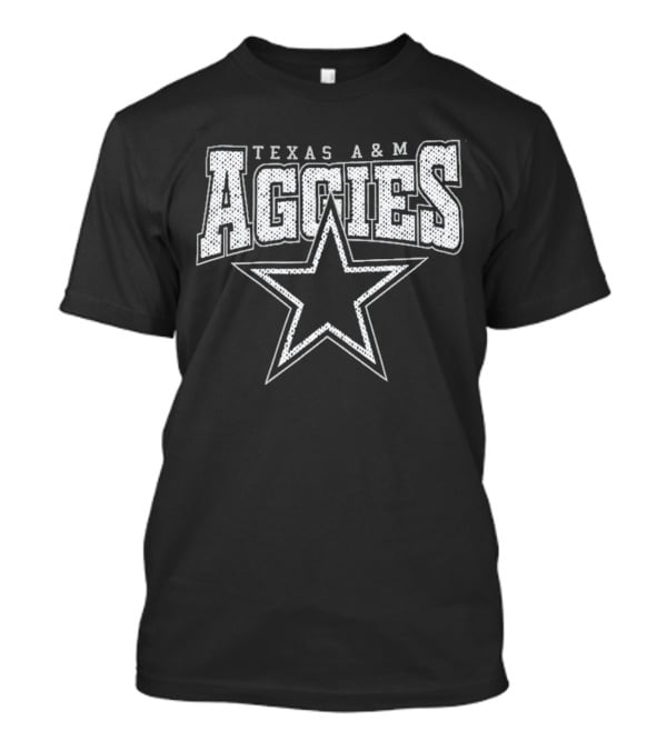 Texas A&M Aggies Star Logo Iconic College Team Apparel T-Shirt