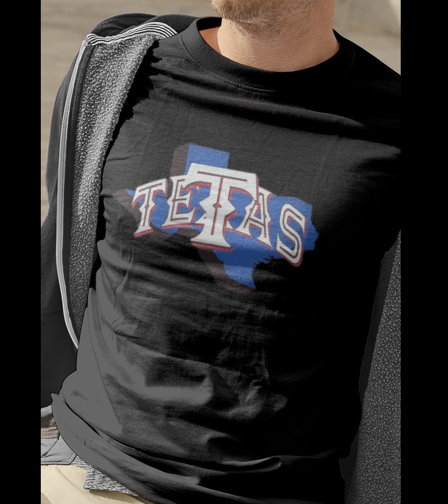 Texas Not Tetas Humor Texas Pride Map Design T-Shirt