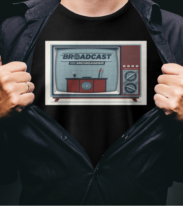 The Broadcast Live Album Release Show Starring Michigander The Basement East February 7 2025 T-Shirt