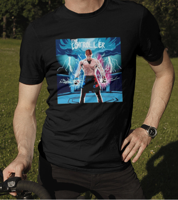 The Controller Lightning Power CM Fighter Comic Style T-Shirt