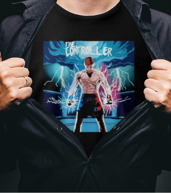 The Controller Lightning Power CM Fighter Comic Style T-Shirt