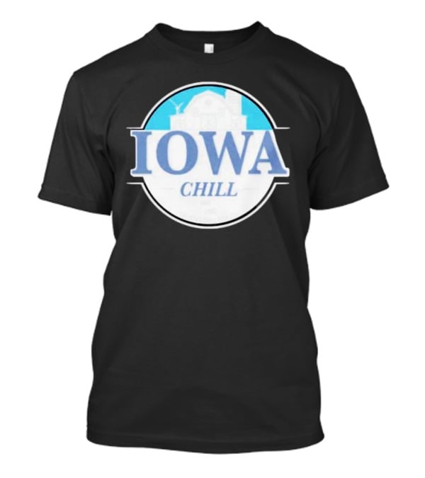 Iowa Chill Barn Windmill Circle T-Shirt