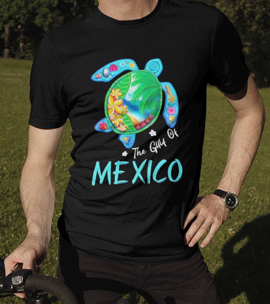 The Gulf Of Mexico Turtle Summer Beach Souvenir T-Shirt