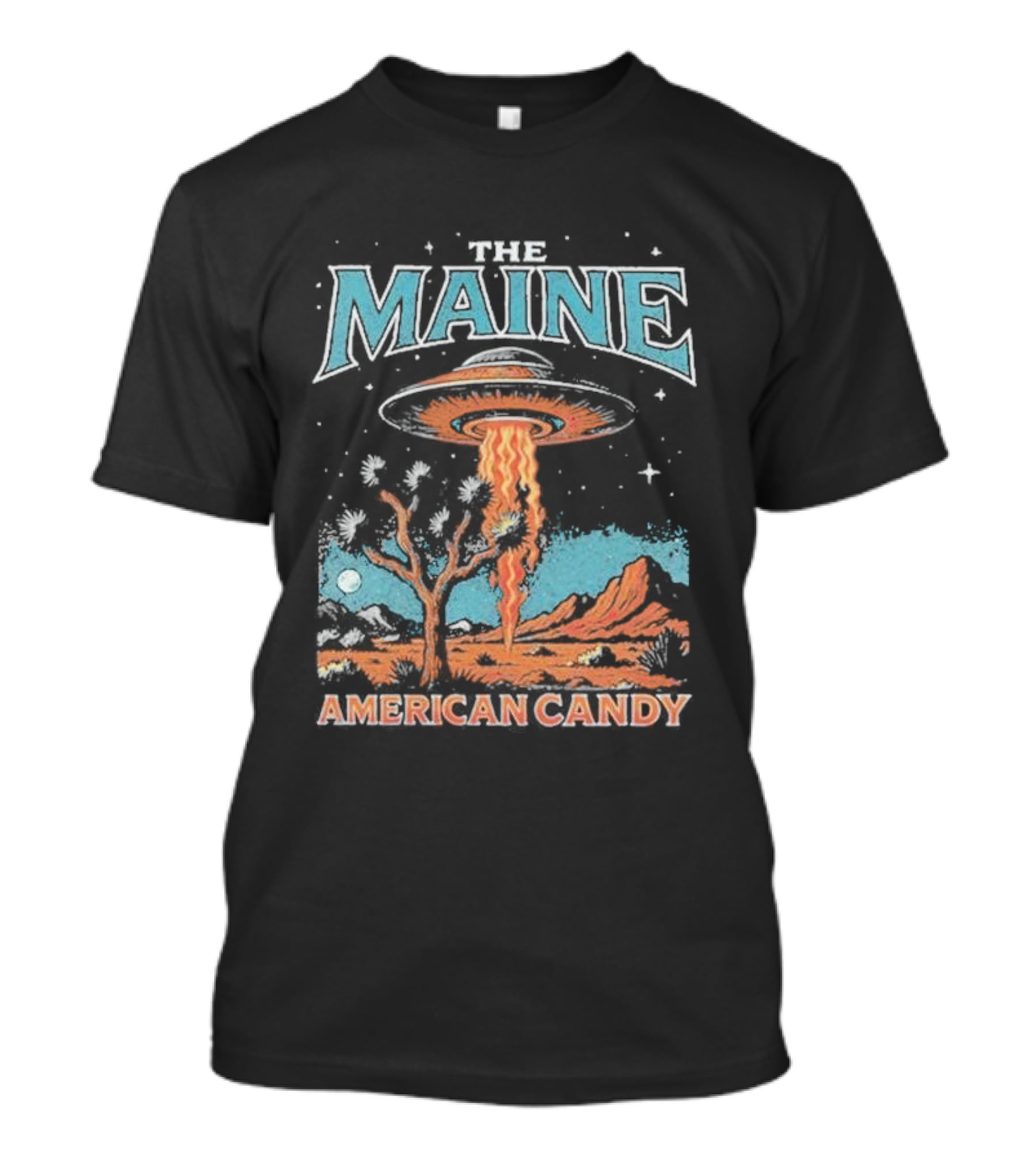 The Maine American Candy UFO Desert Scene T-Shirt