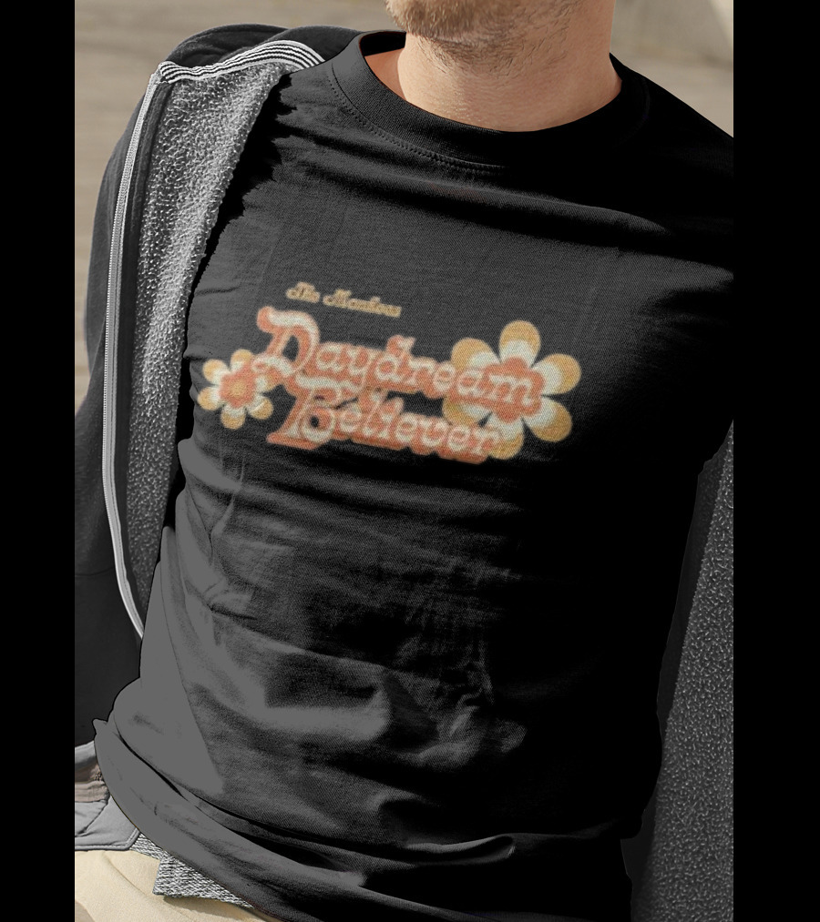The Monkees Daydream Believer Retro Flower Theme T-Shirt