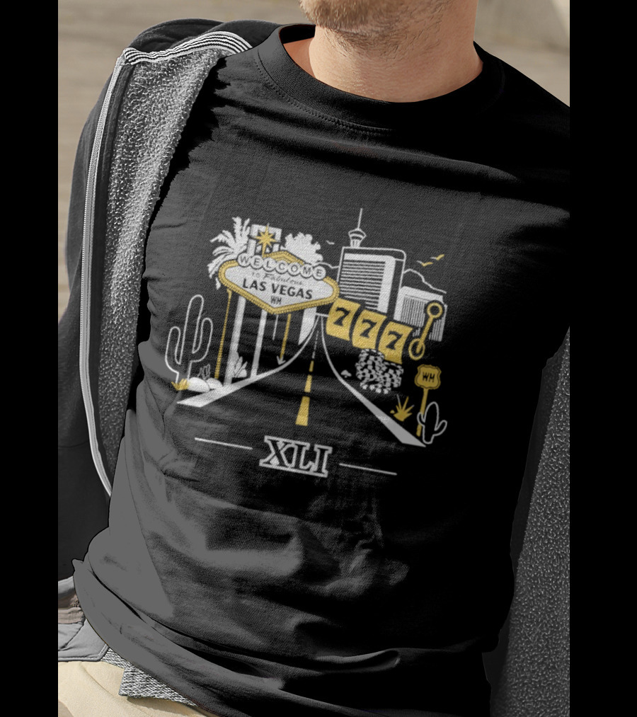 Las Vegas XLI Road Vintage Santi Merch T-Shirt
