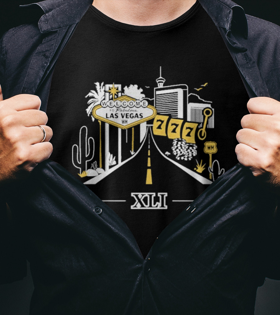 Las Vegas XLI Road Vintage Santi Merch T-Shirt