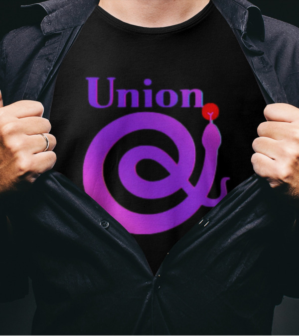 Union Snake Spiral With Red Tongue T-Shirt