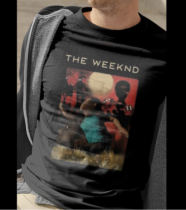 The Weeknd São Paulo Moonlit Shadow Scene T-Shirt
