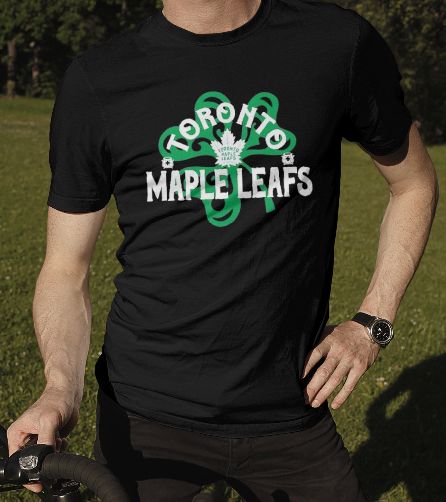 Toronto Maple Leafs St. Patrick’s Day Shamrock Richmond T-Shirt