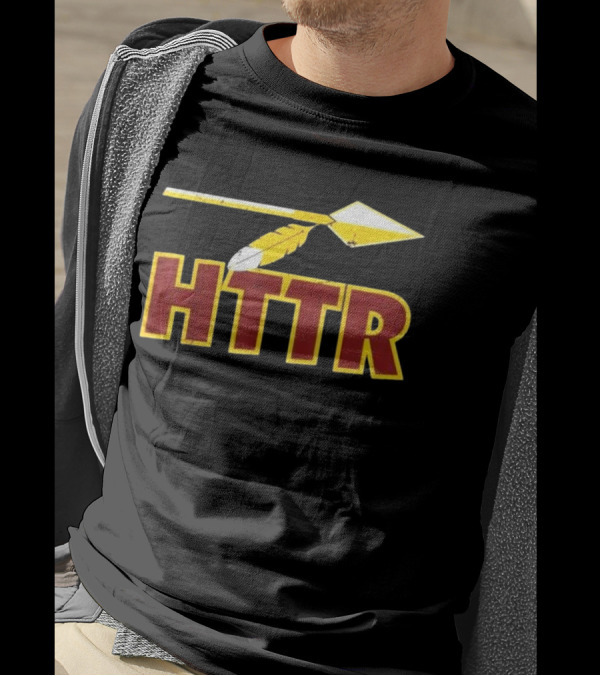 Washington Commanders HTTR Arrow Redskins 2025 T-Shirt
