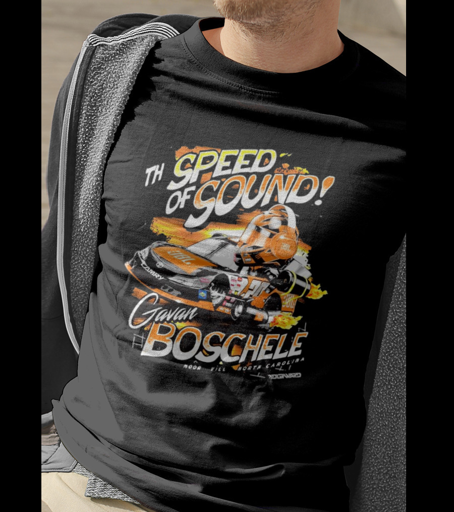 Toyota JBL Gavan Boschele Speed Of Sound Mooresville North Carolina Racing T-Shirt