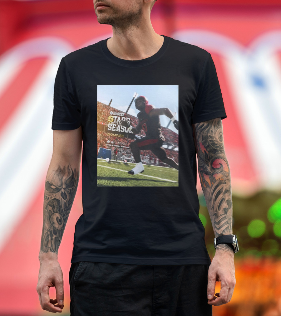 EA Sports College Football 25 Stars of the Season Nominee San Diego State Player 17 Focused Accountable Smart Tough T-Shirt