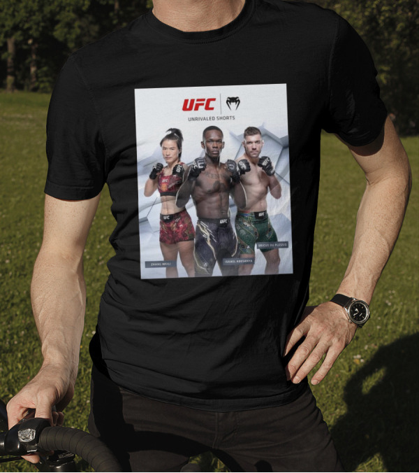UFC Unrivaled Shorts Zhang Weili Israel Adesanya Dricus Du Plessis T-Shirt