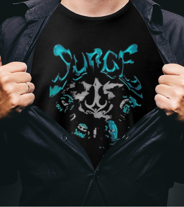 Vancouver Surge 2025 Text And Wave Pattern T-Shirt