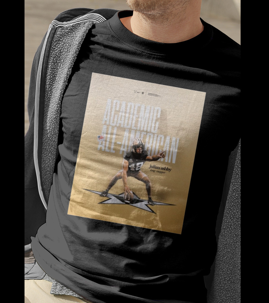 Vanderbilt Football Julian Ashby Academic All-American Long Snapper T-Shirt