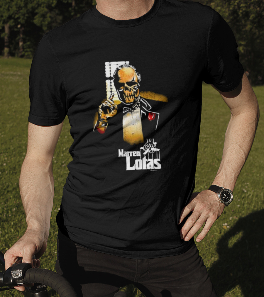 Warren Lotas The Don The Godfather Skeletal Figure Gesture T-Shirt