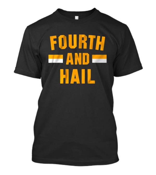 Washington Commanders Fourth And Hail NFL Football T-Shirt