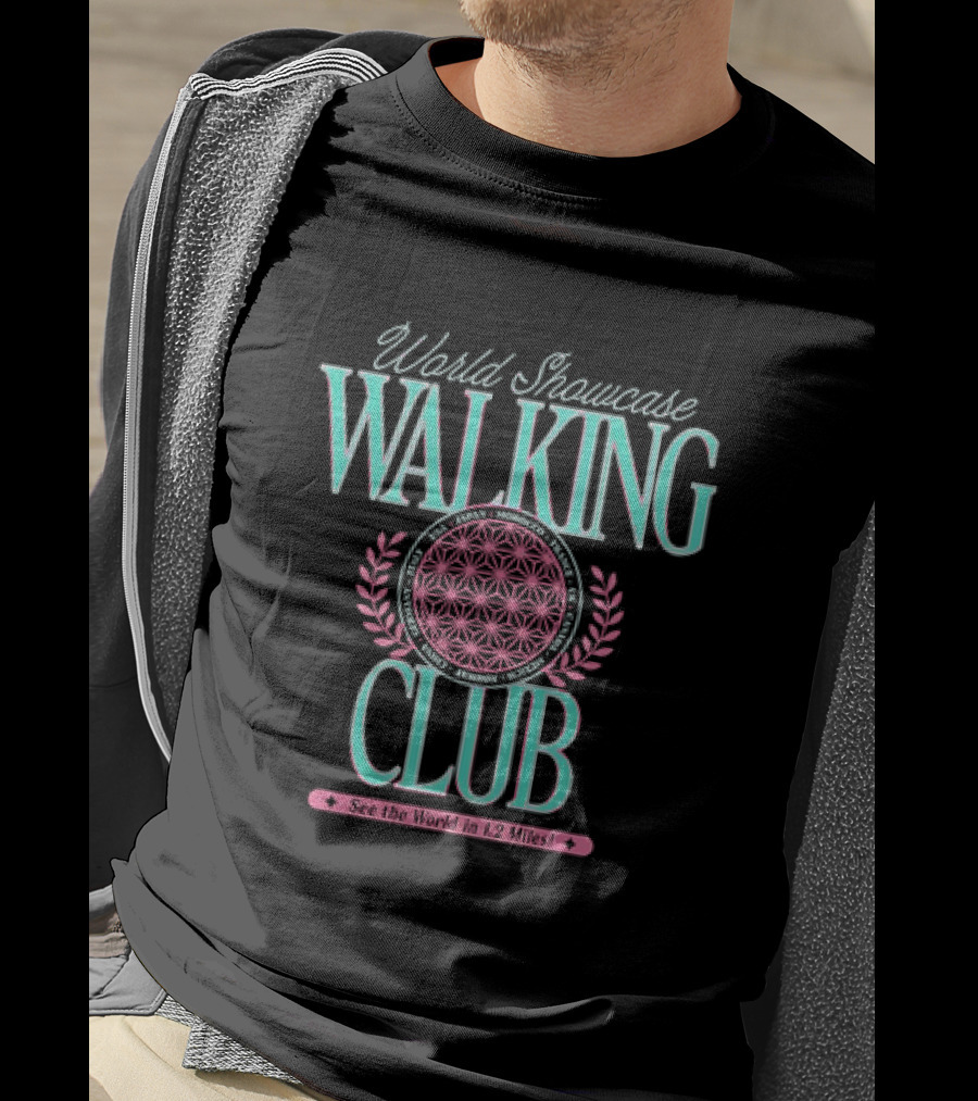 World Showcase Walking Club See The World In 1.2 Mile T-Shirt