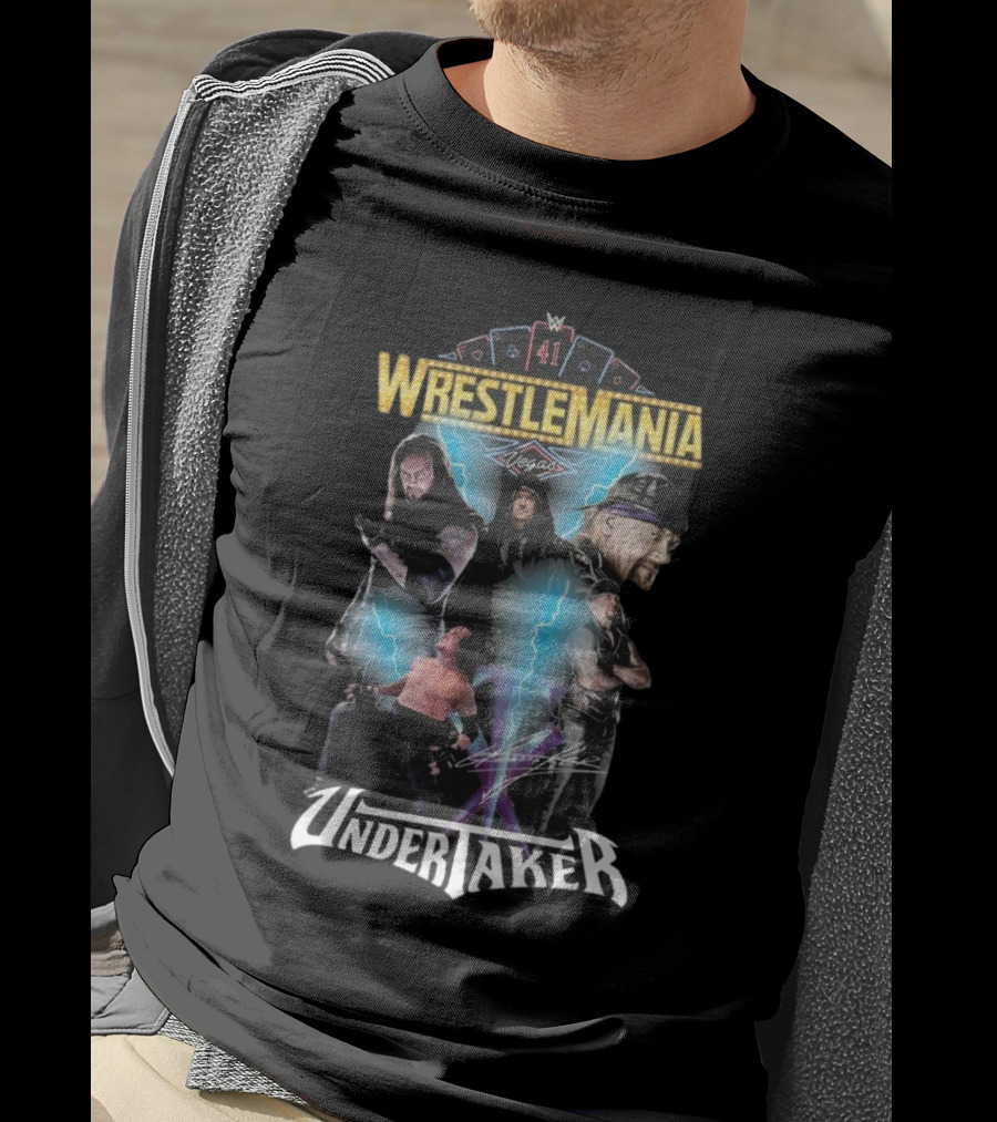 WrestleMania 41 Vegas The Undertaker 2025 T-Shirt