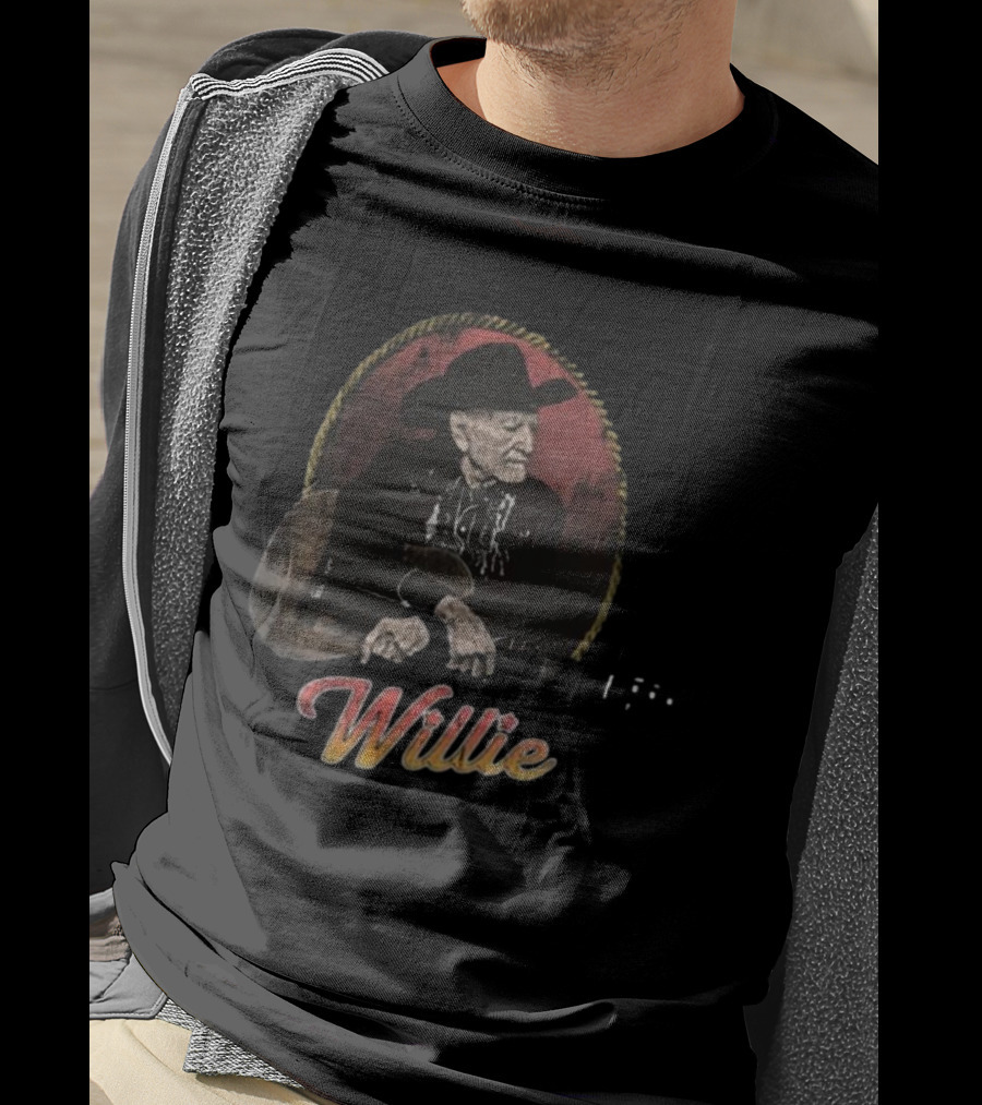 Willie Nelson 2025 Vintage Country Style T-Shirt