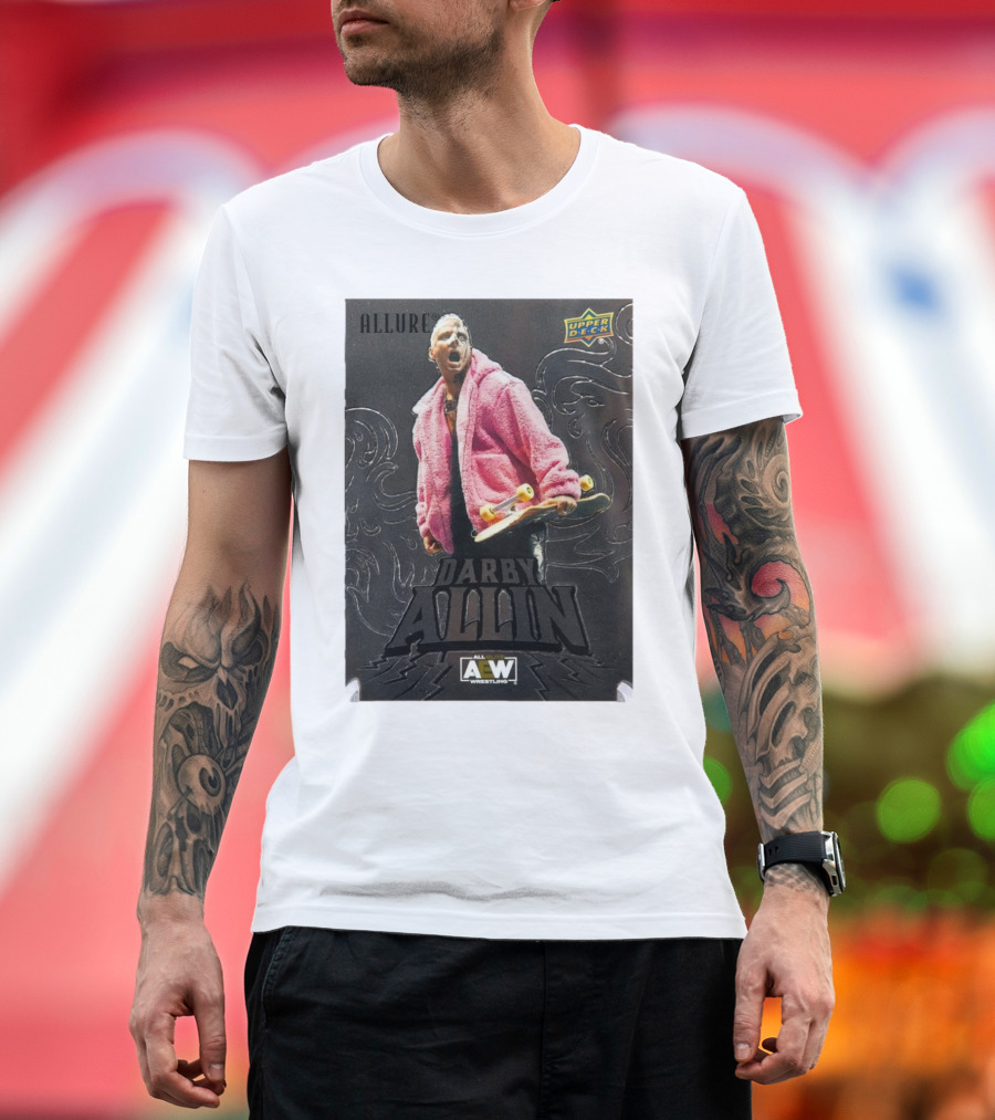 ALLURE Darby Allin Upper Deck AEW All Elite Wrestling 2024 T-Shirt