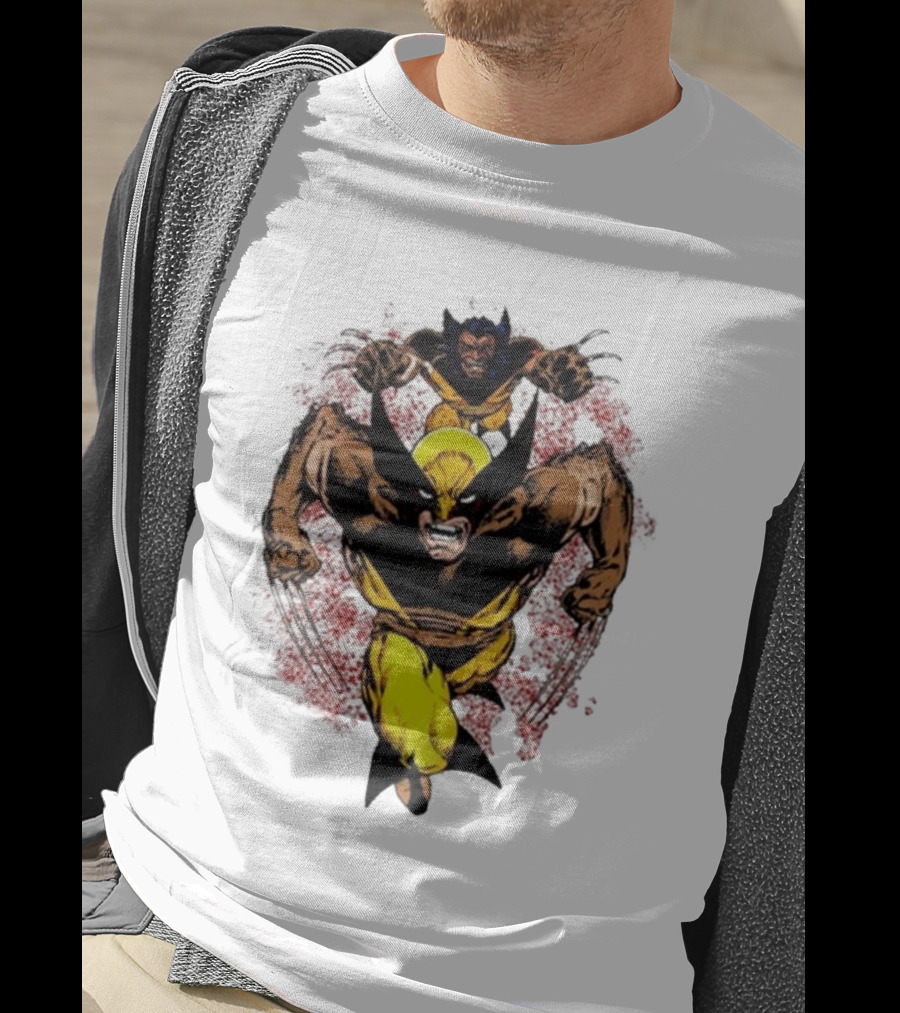 2025 Wolverine And Sabretooth Marvel Ashtro Logan T-Shirt