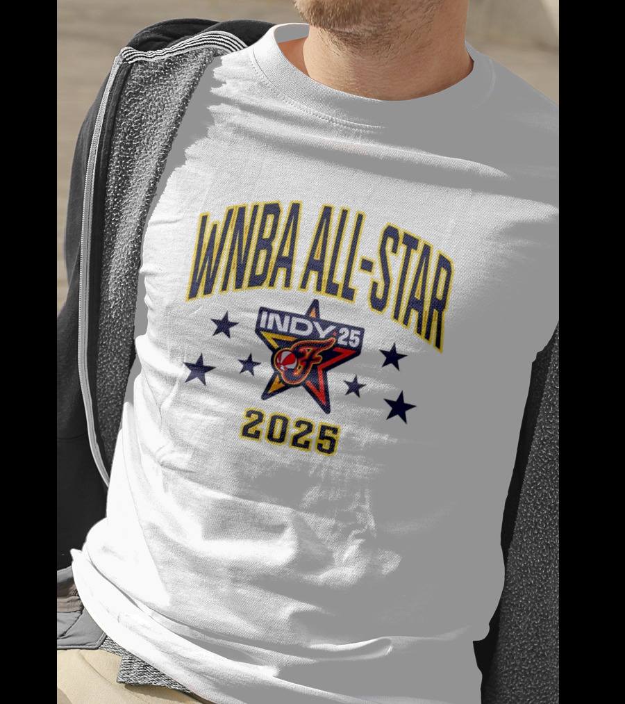 WNBA All-Star Indy 2025 Star Logo 2026 T-Shirt