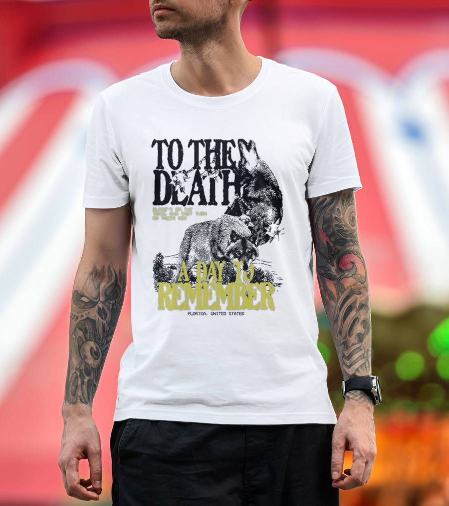 A Day To Remember To The Death T-Shirt