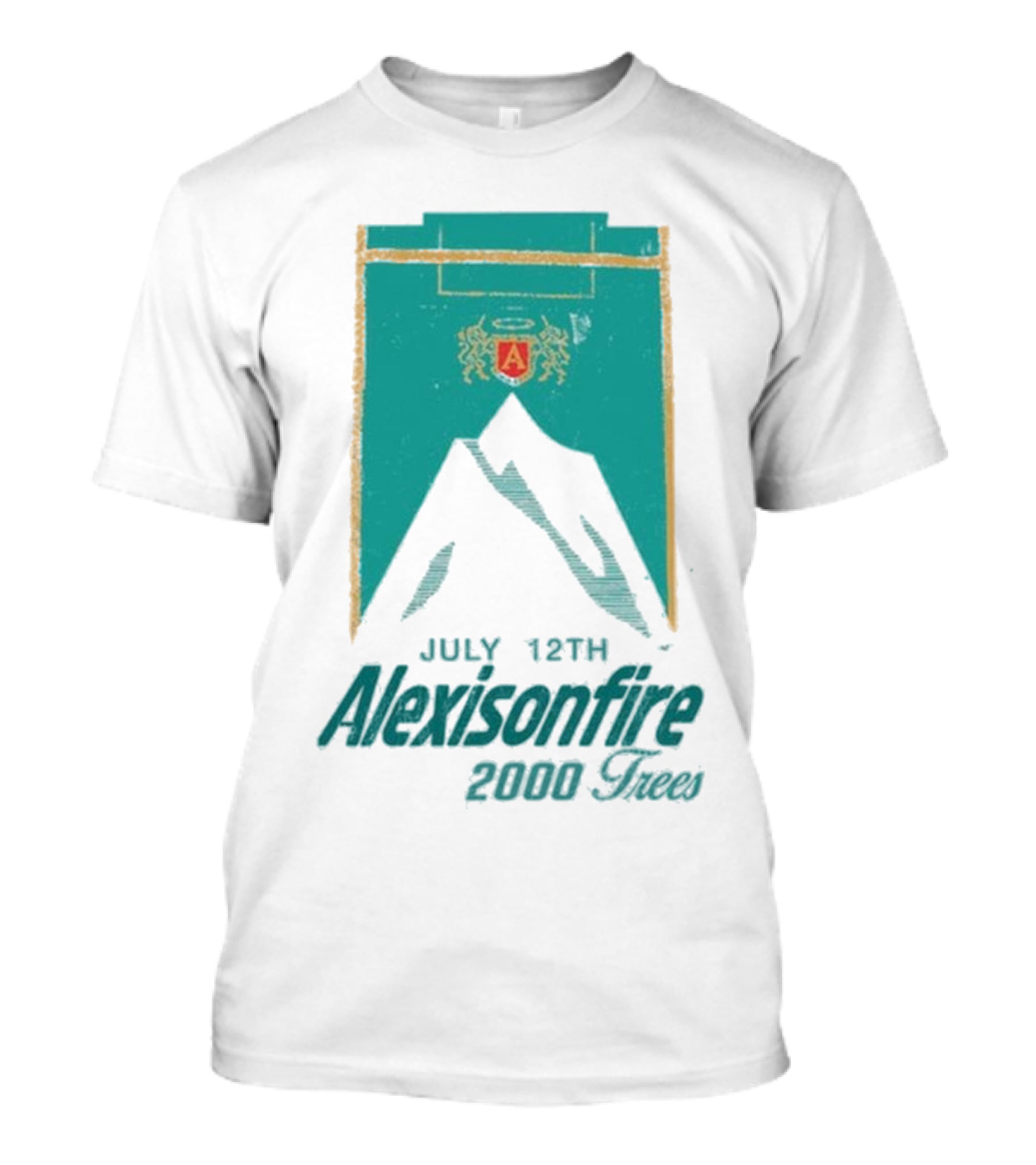 Allotment Trees X Alexisonfire July 12th 2005 Tour T-Shirt