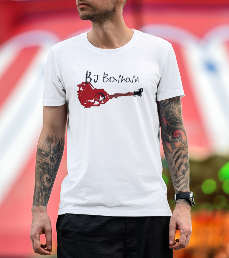 American Aquarium BJ Barham Motorcycle Red By Pearl T-Shirt