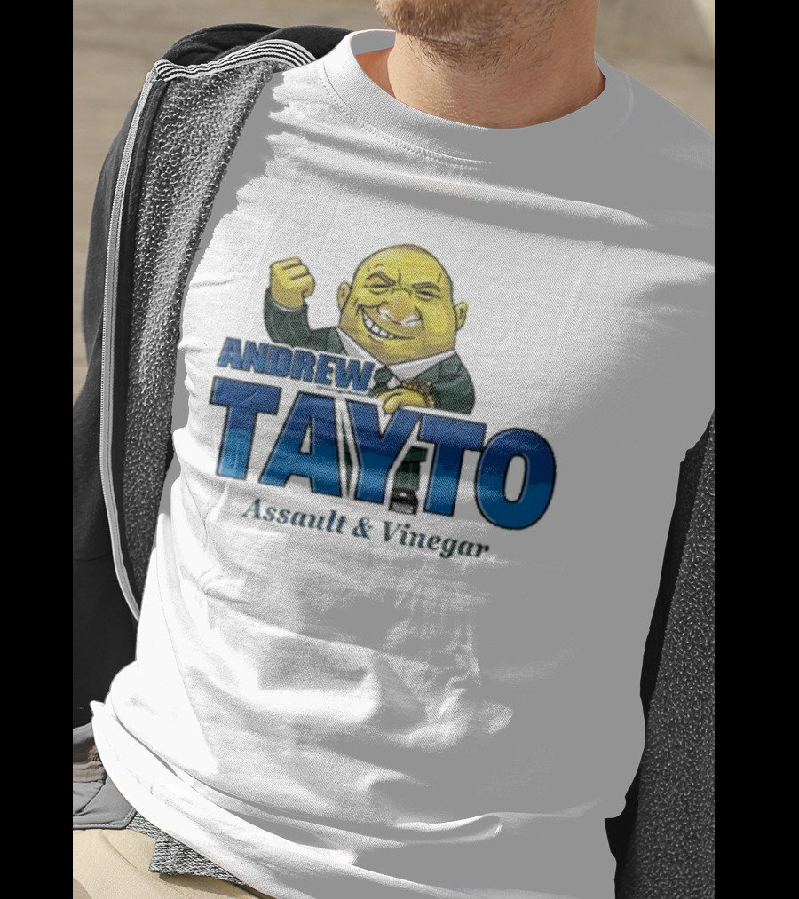 Andrew Tayto Assault & Vinegar Waterford Whispers Charity T-Shirt