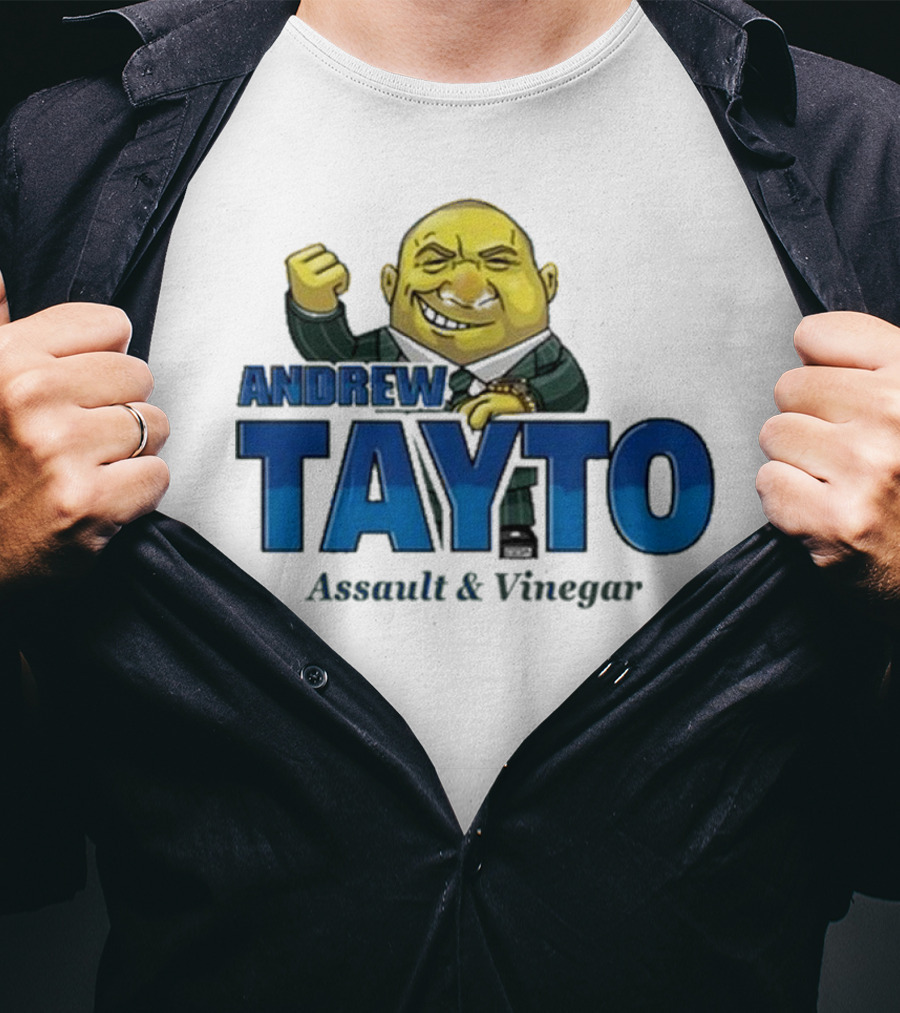 Andrew Tayto Assault & Vinegar Waterford Whispers Charity T-Shirt