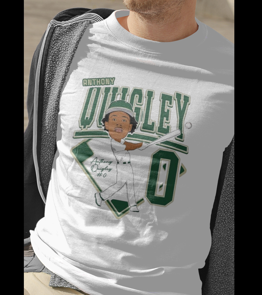 Anthony Quigley Baseball 2025 Player Illustration T-Shirt