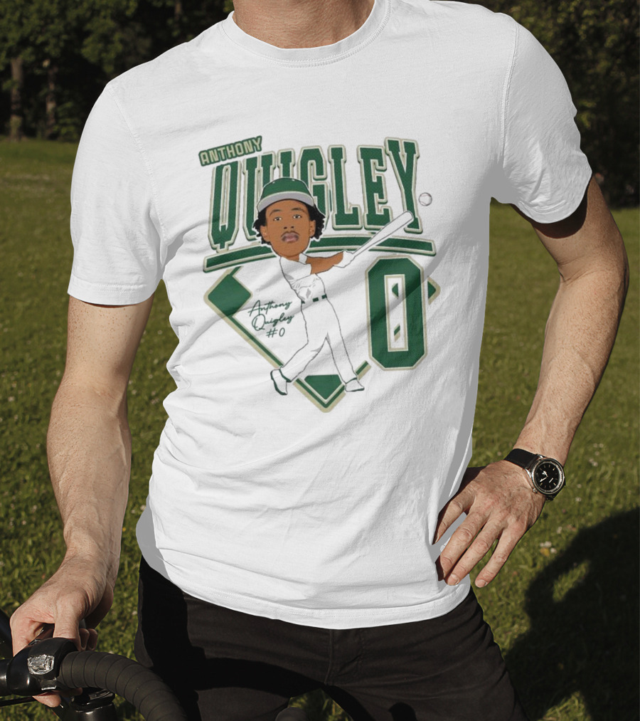 Anthony Quigley Baseball 2025 Player Illustration T-Shirt